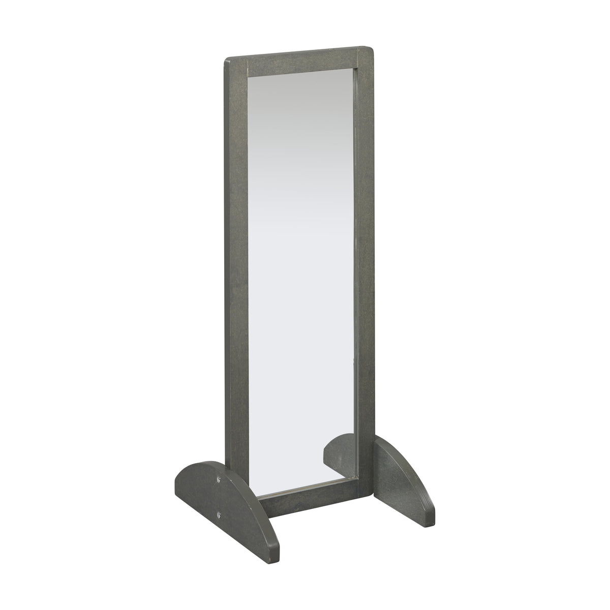 Illumira Wooden Toddler Activity Mirror with Two-Way Positioning